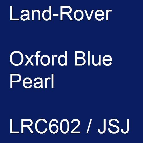 Land-Rover, Oxford Blue Pearl, LRC602 / JSJ.